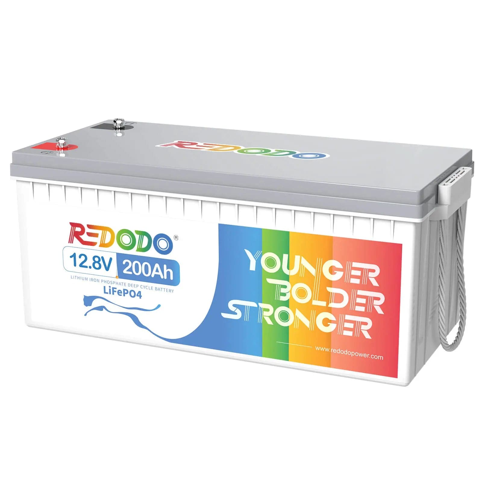 Redodo LiFePO4 12V 200Ah Plusバッテリー | 2.56kWh & 2.56kW