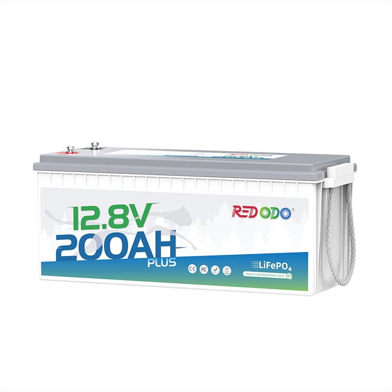 Redodo LiFePO4 12V 200Ah Plus Battery | 2.56kWh & 2.56kW