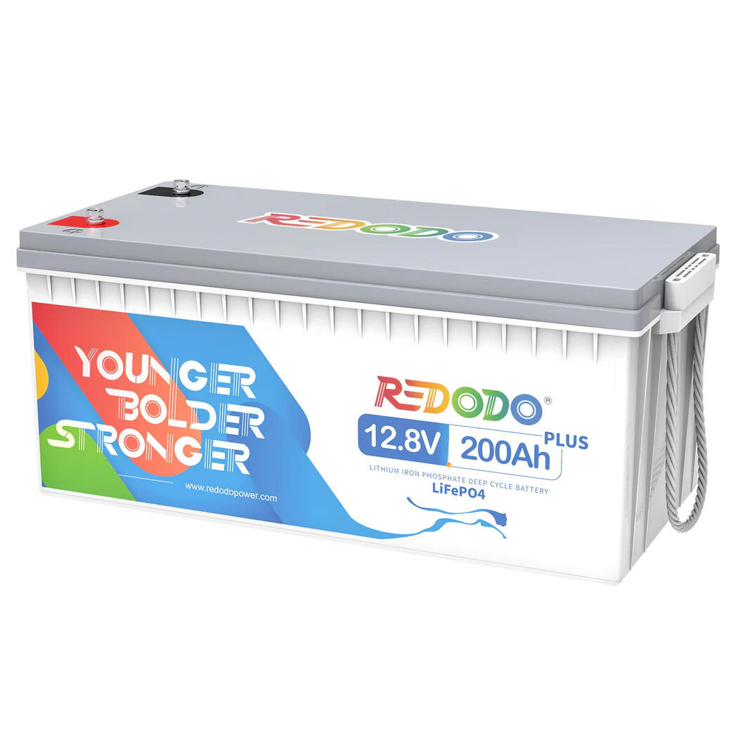 Redodo 12V 100Ah Mini LiFePO4 lithium Battery, Save 1/3 the space!